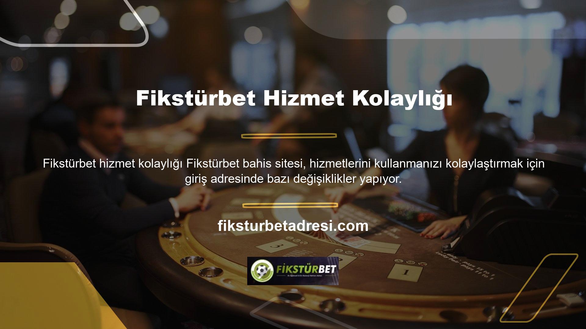 Fikstürbet mevcut giriş adresini ziyaret ederek çok çeşitli koordinasyon hizmetlerini keşfedebilirsiniz