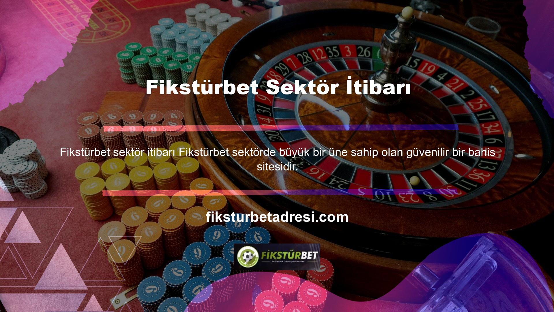 Kullanıcıları için çok çeşitli depozito ve para çekme seçenekleri sunarlar